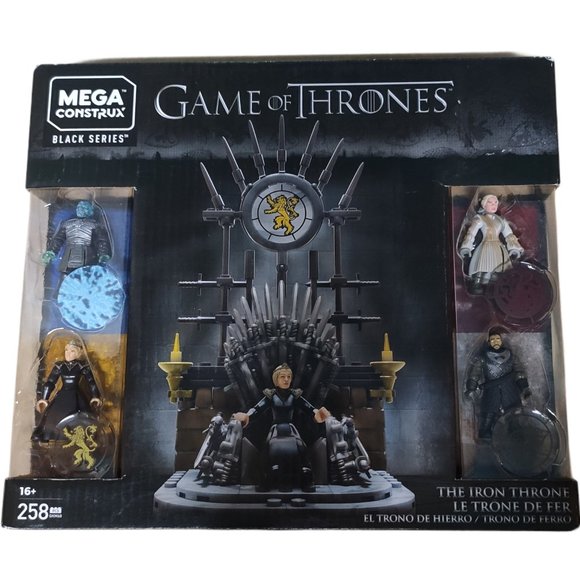 Mega Construx Black Series Game of Thrones THE IRON THRONE Set GKM68 258 Pieces - Picture 1 of 7